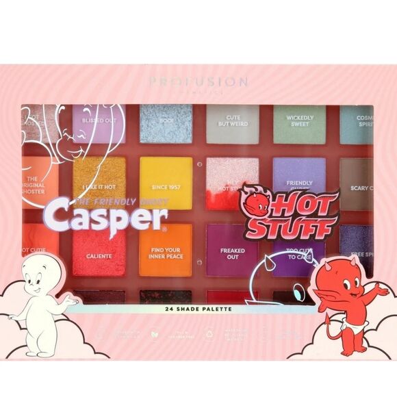 Profusion Cosmetics X Casper & Hot Stuff 24-Shade Palette - Picture 3 of 11